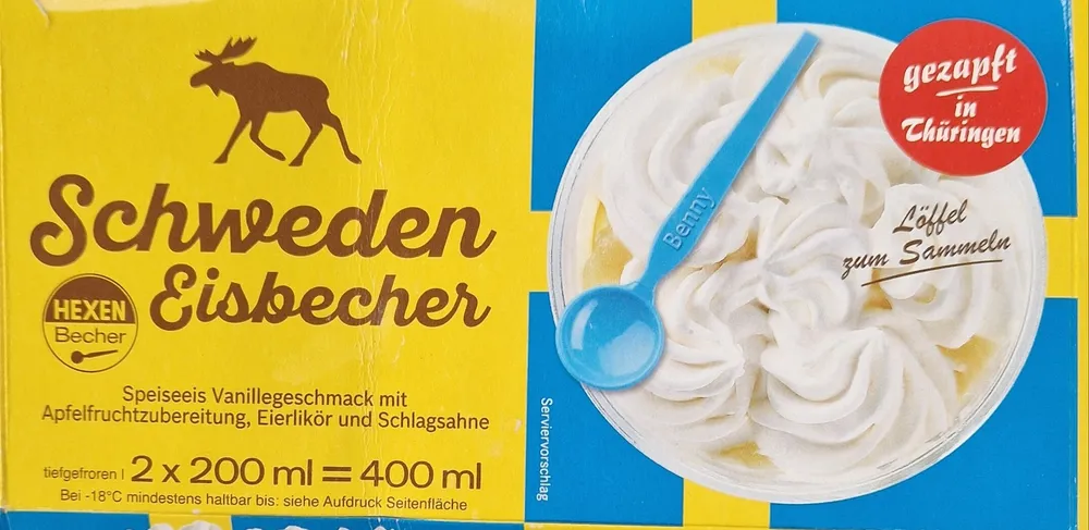 Schweden Eisbecher