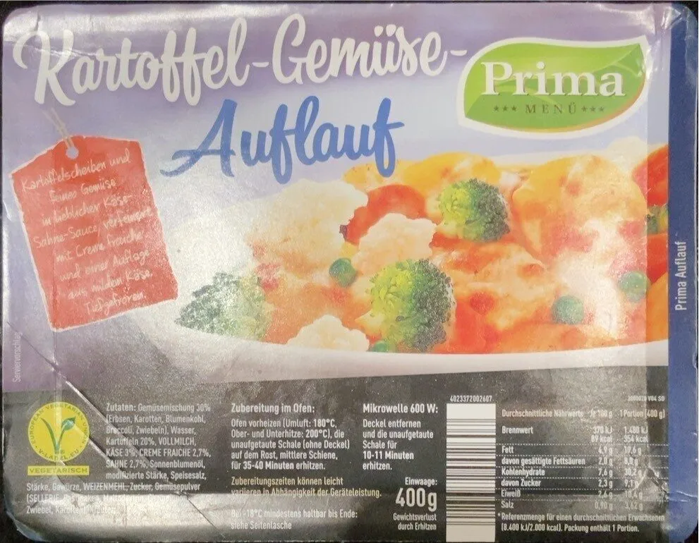 Kartoffel-Gemüse-Auflauf