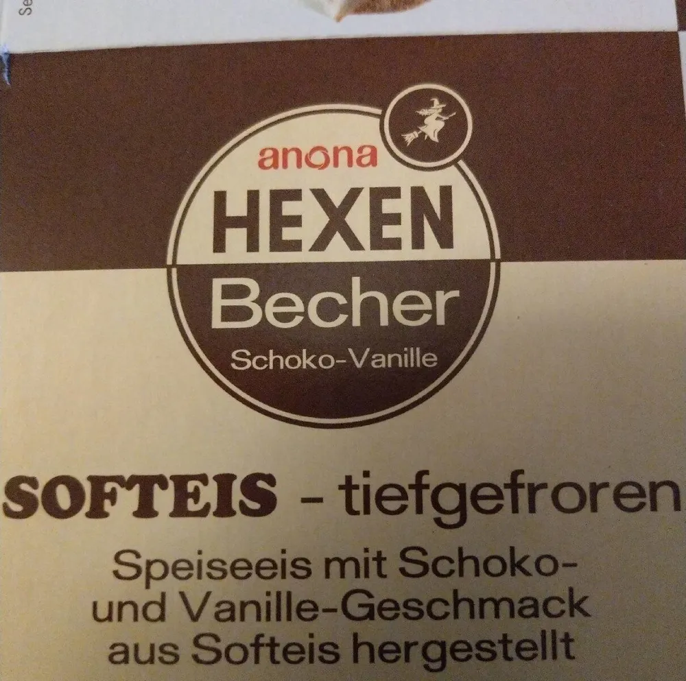 Softeis Hexenbecher Schoko-Vanille