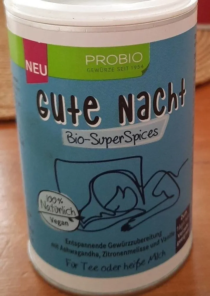 Gute Nacht Bio-SuperSpices