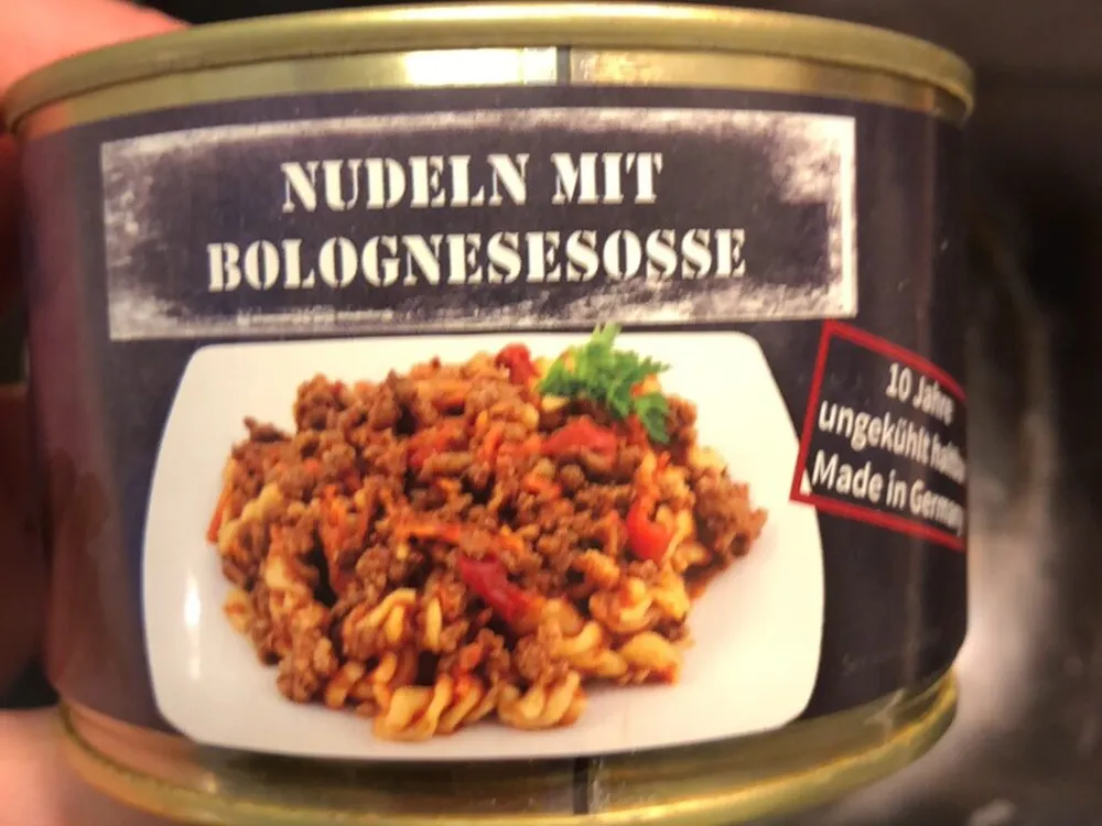 Nudeln mit Bolognesesosse
