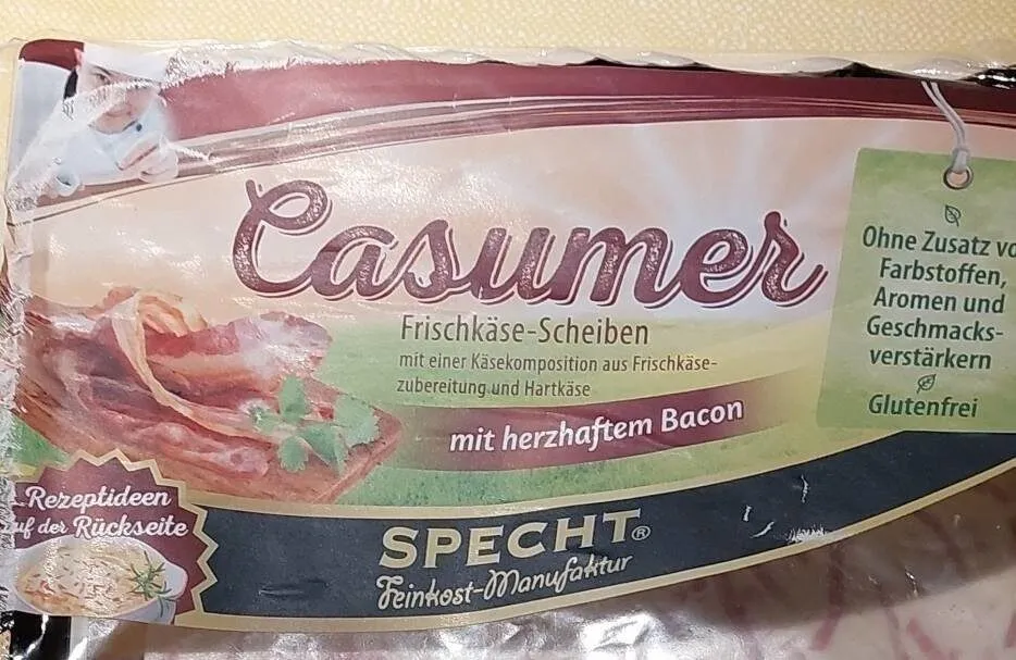 Frischkäse scheiben