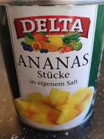 Ananas-Stücke
