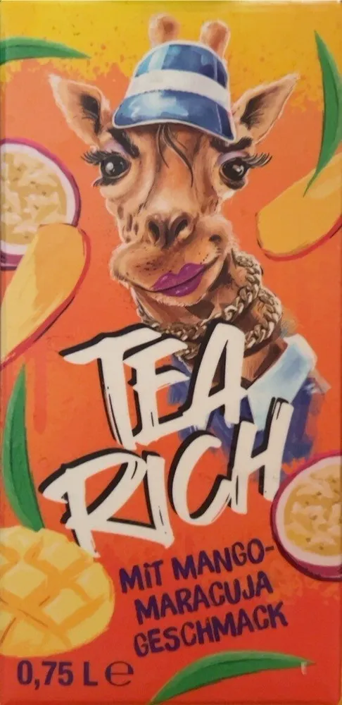 TeaRich mit Mango-Maracuja Geschmack