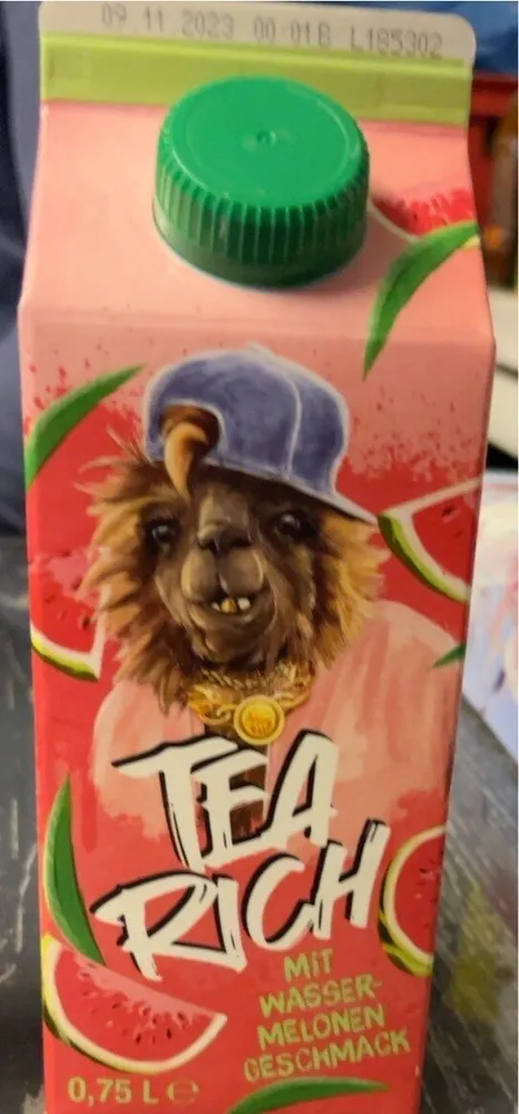Tea rich mit wassermelonengeschmack