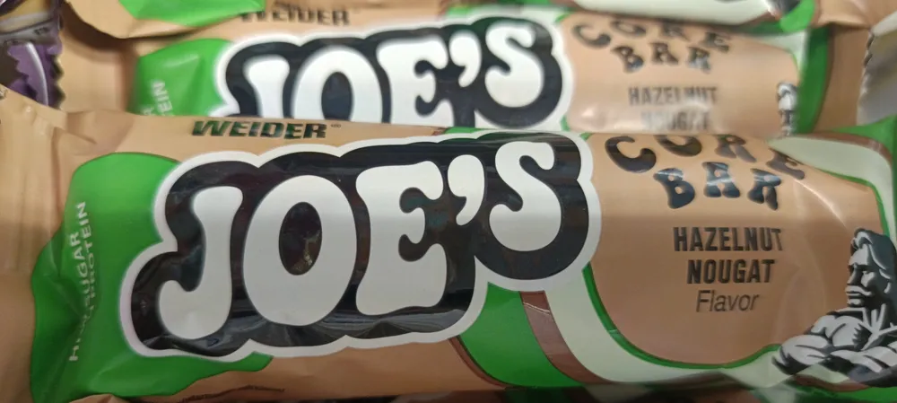 Joe’s core bar hazelnut nougat