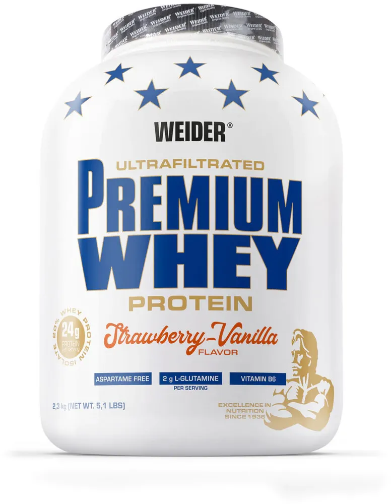 Weider Protéines En Poudre Premium Whey Fraise-vanille