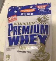 premium whey strawberry vanilla