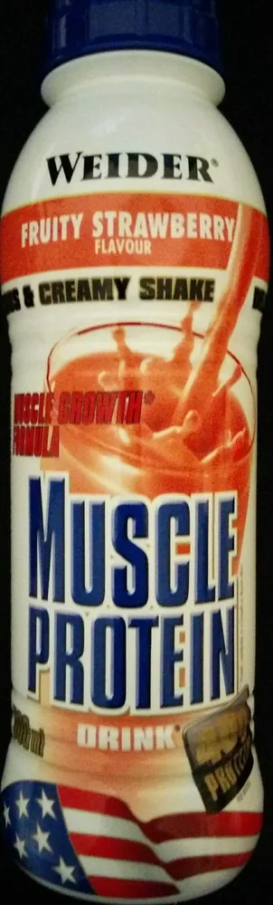 Fruity Strawberry Flavour Muscle Protein Drink