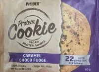Protein cookie - caramel choco fudge