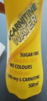 L-carnitine water