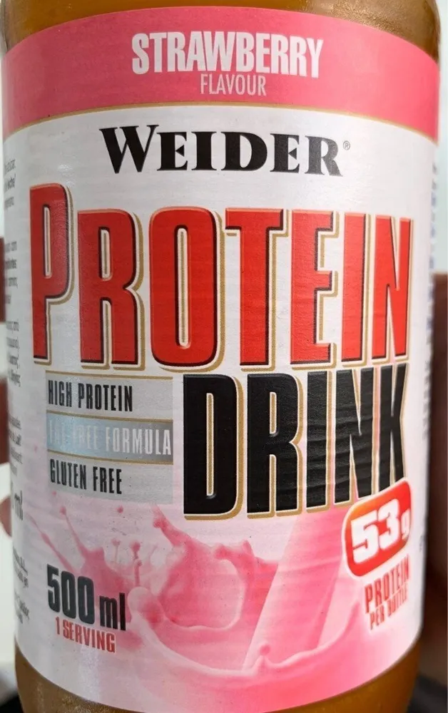 Weider protein drink