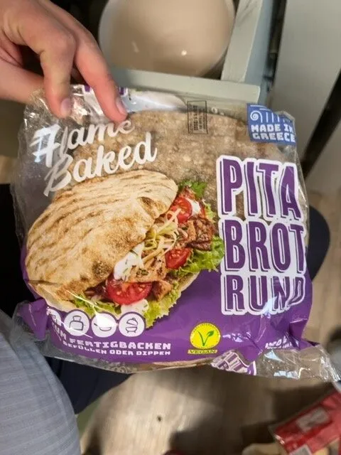 Pita Brot Rund