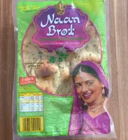 Naan Brot - Knoblauch und Koriander