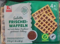 gefüllte Frischei Waffeln
