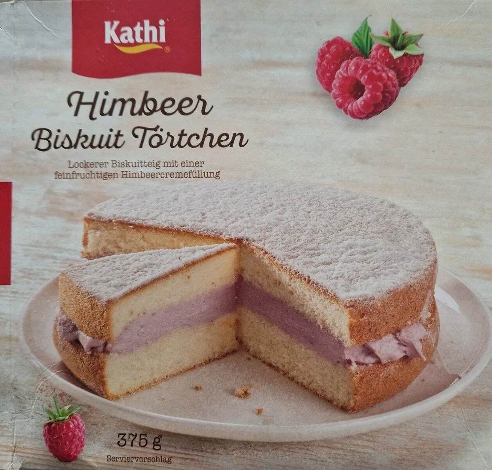 Himbeer Buskuit Törtchen