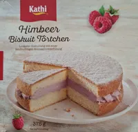 Himbeer Buskuit Törtchen