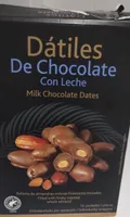 Dátiles de chocolate con leche