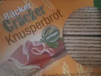 Bäcker Cräcker Knusperbrot mit Roggen (Kaufland)
