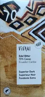 Edel Bitter 70% Cacao