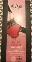 Weisse erdbeer joghurt