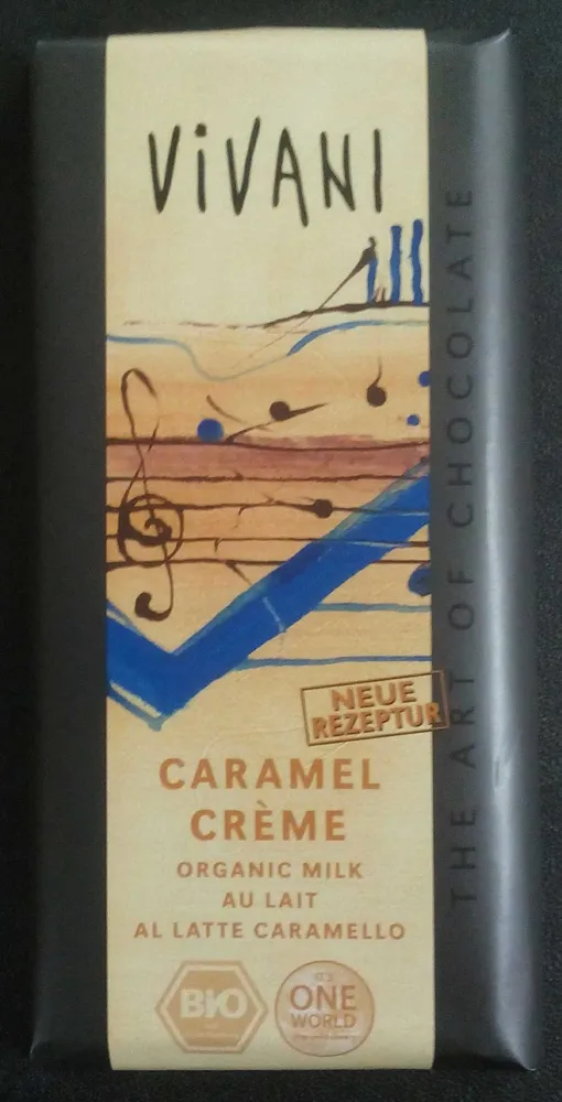 Chocolat au Lait Caramel Crème
