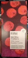 Edel Bitter Cranberry 70% Ecuador-Caribe