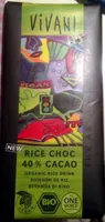 Rice Choc 40% Cacao