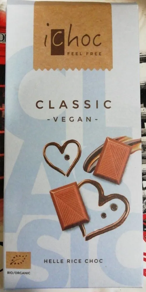 Ichoc Milkless - Rice Choc Classic, 80 GR Stück -vegan