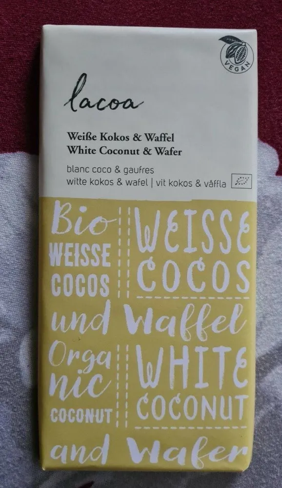 Chocolat blanc(weisse kokos und waffel)