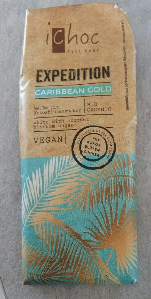 Chocolat Vegan Caribbean Gold