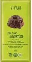 Chocolat Couverture Rice Drink Vegan