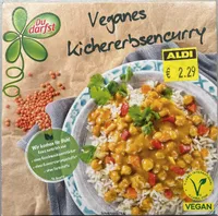 Kichererbsencurry mit Langkornreis