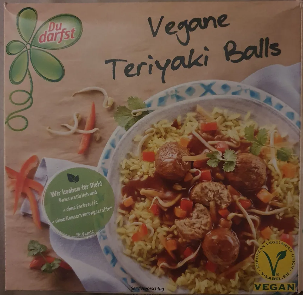 Vegane Teriyaki Balls