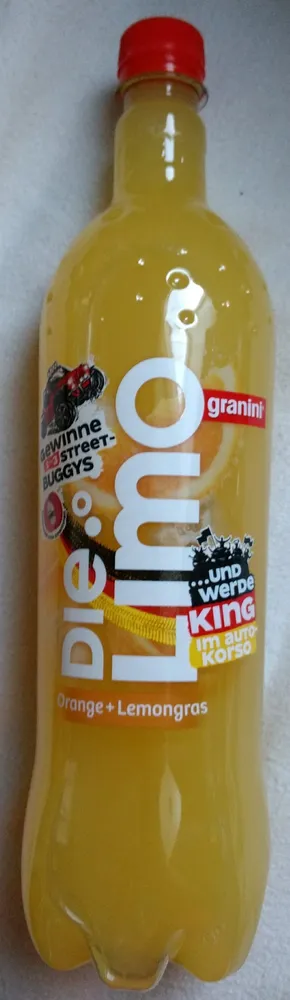 Die Limo Orange + Lemongras
