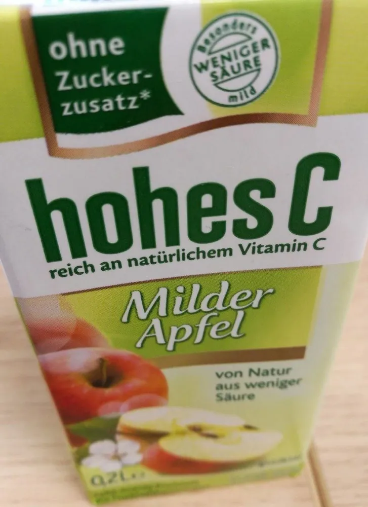 Milder Apfel