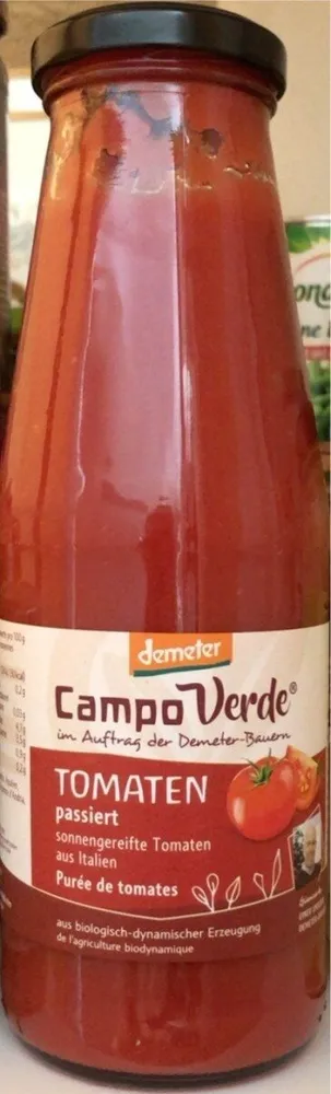Tomaten passiert