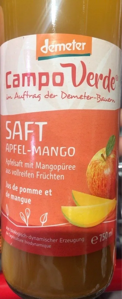Saft Apfel-Mango
