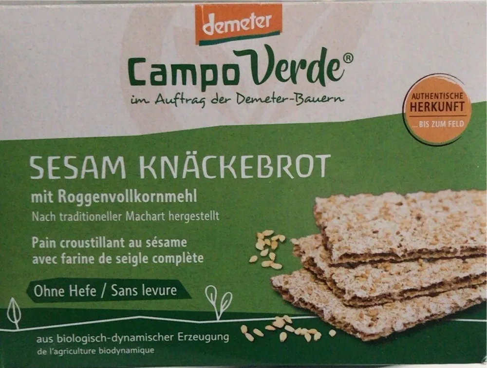 Sesam Knäckebrot