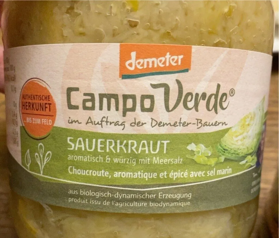 Sauerkraut Campo Verde