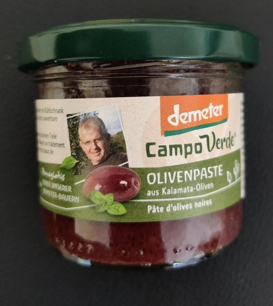 Campo Verde Olivenpaste aus Kalamata-Oliven
