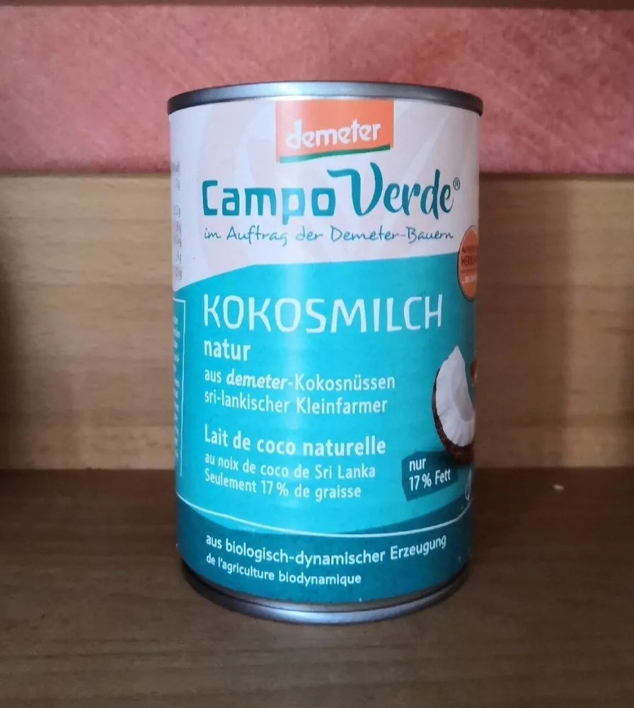 Kokosmilch natur