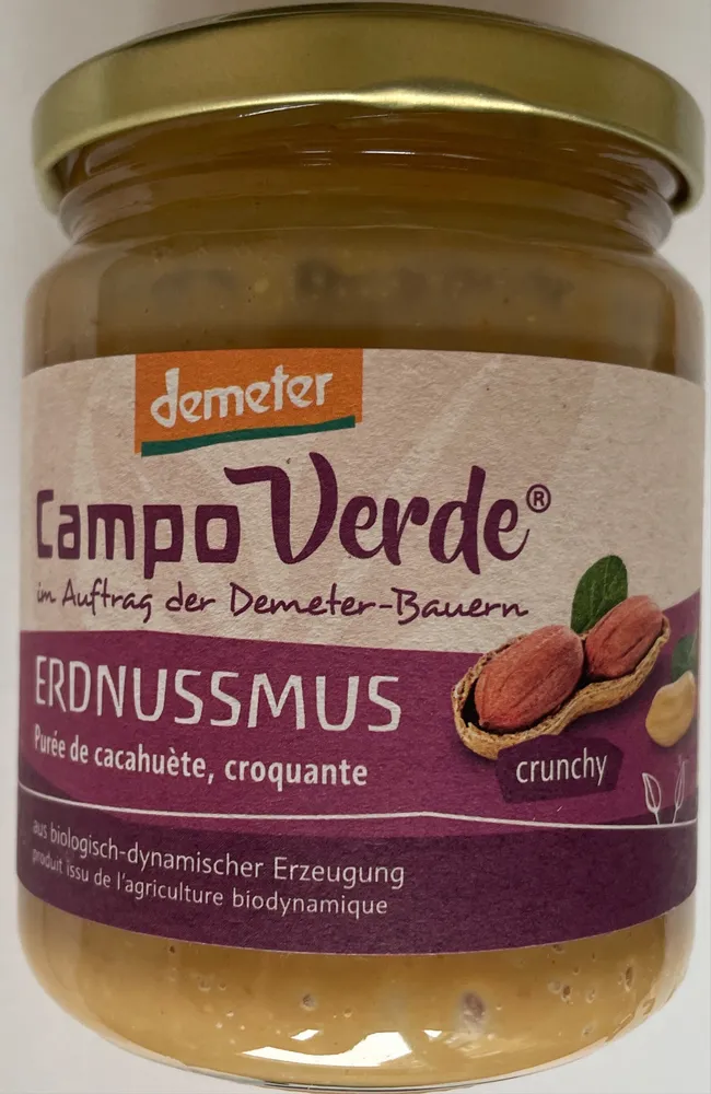 Erdnussmus crunchy