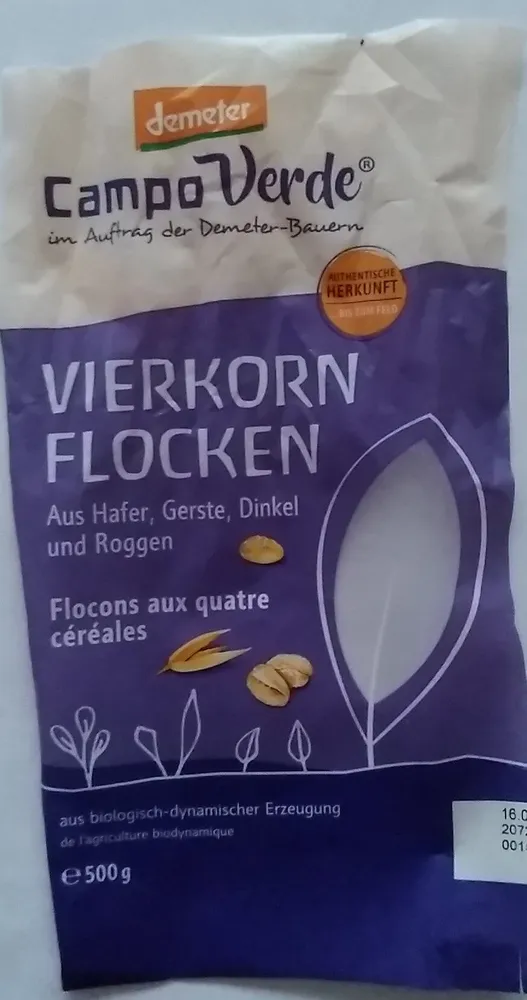 Vierkornflocken