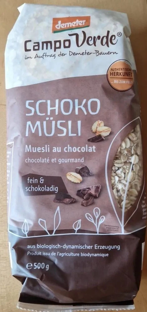Schoko Müsli