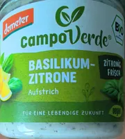 Basilikum-Zitrone Aufstrich