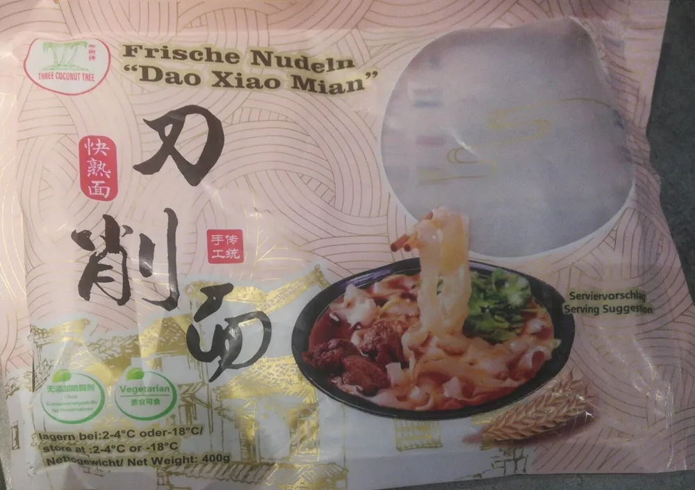 Frische Nudeln Dao Xiao Mian