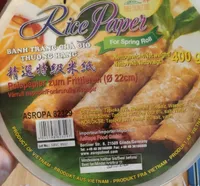 Reispapier zum Frittieren