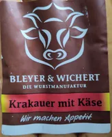 Schinkenkrakauer mit Käse