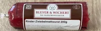 Rinder-Zwiebelmettwurst